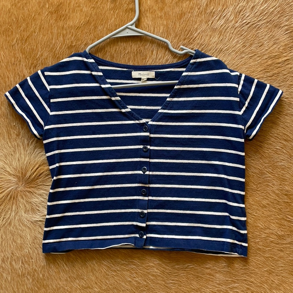 Madewell crop top size xxs